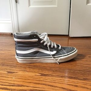 Gray High Top Vans